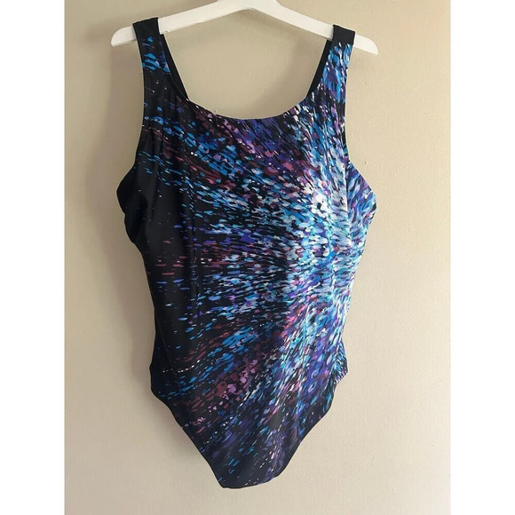 Swimsuits For All Women’s High Neck Swimsuit size 26 - Picture 1 of 8